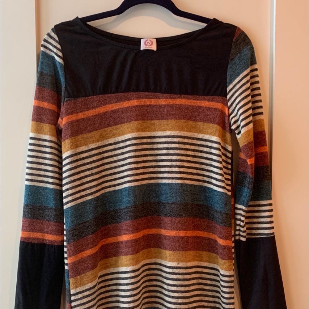 Autumn sweater dress